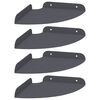 vidaXL P&oacute;łka wisząca z p&oacute;łką 4 pcs Antracyt 18 x 18 x 2 cm