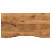vidaXL Blat biurka, z wycięciem, 110x50x2,5 cm, surowe drewno mango