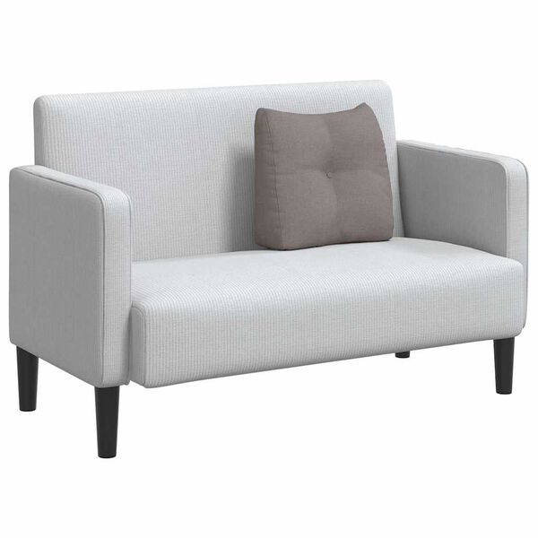 vidaXL Poduszka na plecy Ciemnoszary 45 x 24 x 50 cm tkanina