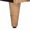 vidaXL Bufet z drzwiami Naturalny 80 x 33 x 75 cm Drewno z mango
