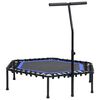 vidaXL Trampolina fitness z uchwytem, 122 cm
