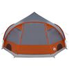 vidaXL Namiot kopułowy Szary i pomarańczowy 505 x 450 x 248 cm
