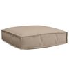 vidaXL Poduszka Materiał Oxford Szarobeżowy 60 x 60 x 12 cm