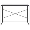 vidaXL Biurko komputerowe, czarne 110x60x70 cm materiał drewnopochodny