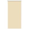 vidaXL Roleta zaciemniająca beżowa 70x130 cm Szerokość tkaniny 65,7 cm