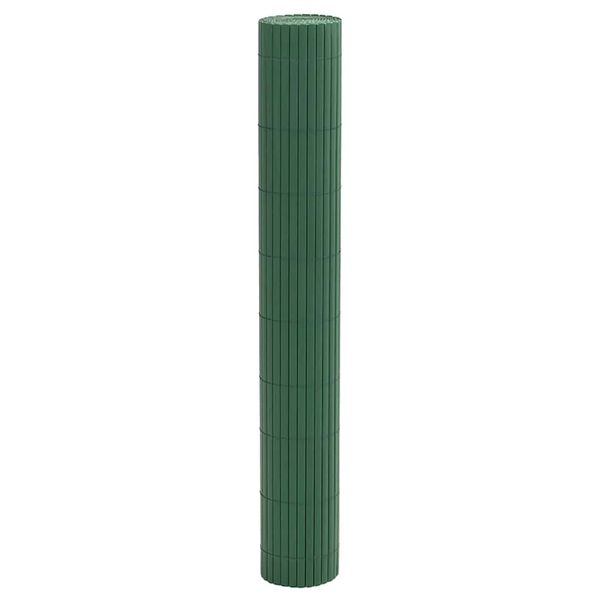 vidaXL Ogrodzenie Ogrodowe Dwustronne Zielone 1,8x5 m PVC