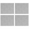 vidaXL Stopień 4 szt. 50 x 40 cm Srebrny Aluminium Prostokątny