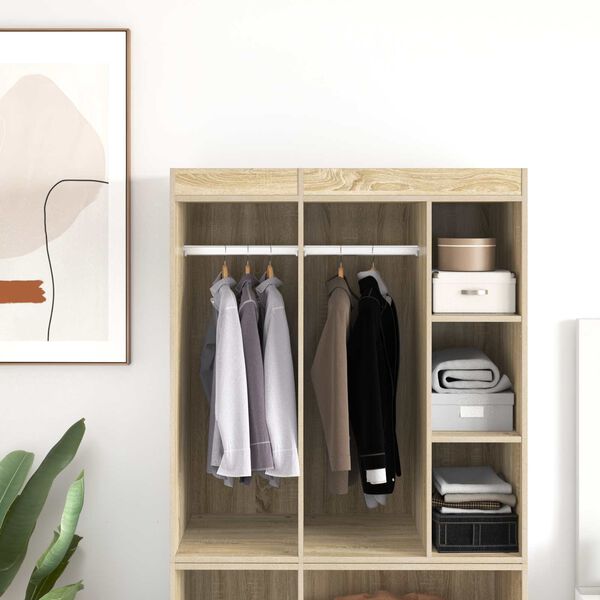 vidaXL Drążek do szafy 2 pcs Srebrny 764 x 15 x 29 mm Stop Aluminium