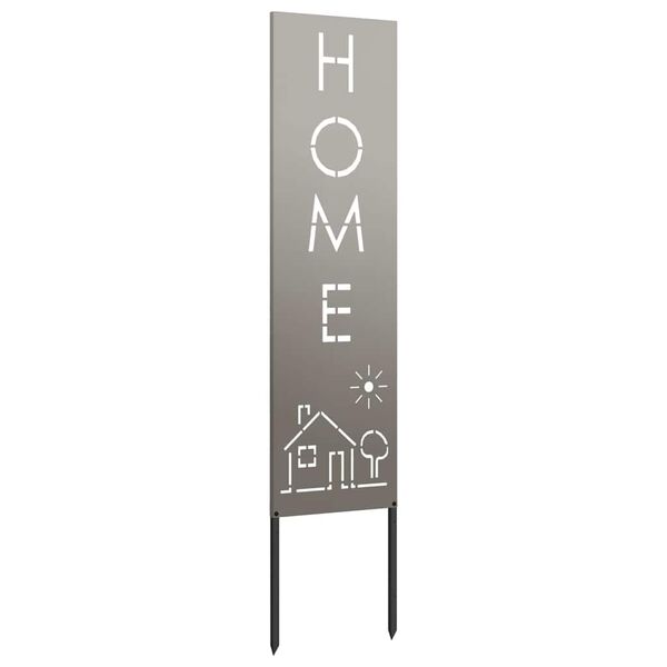 vidaXL Ekran zapewniający prywatność w ogrodzie Rdzawy 32 x 140 cm