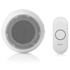 Byron Bezprzewodowy dzwonek do drzwi, biały