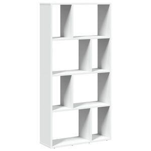 vidaXL Regał na książki biały 60x20x120,5 cm Drewno konstrukcyjne
