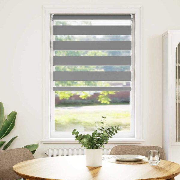 vidaXL Roleta w pasy (50 x 100 cm), szara