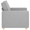 vidaXL Sofa Fotel Cloud Grey 100x78x84 cm Tkanina