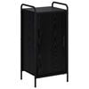 vidaXL Bufet Czarny dąb 97 x 33 x 81 cm Drewno inżynieryjne