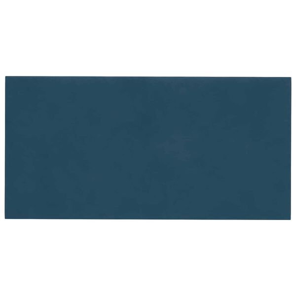 vidaXL Wejściowy zagł&oacute;wek 12 pcs Niebieski 30 x 15 cm Aksamit