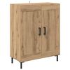 vidaXL Highboard Dąb rzemieślniczy 69,5 x 34 x 180 cm