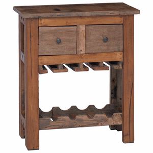 vidaXL Szafkowy Brązowy 60 x 30 x 70 cm Lite Drewno Recyklingowe