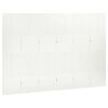 vidaXL Parawany 6-panelowe, 2 szt., białe, 240x180 cm, stalowe