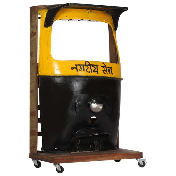 vidaXL Szafka na wino 100x60x172 cm, riksza, lite drewno z odzysku