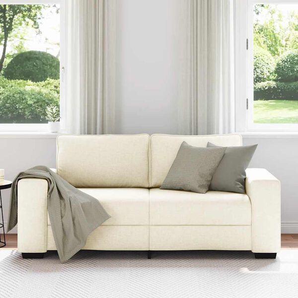 vidaXL Sofa 2-osobowa, 180x77x82 cm, pościel