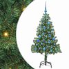 vidaXL Choinka Zielony 150 cm PVC