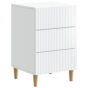 vidaXL Szafka Nocna Biały 43 x 41 x 66,5 cm Drewno inżynieryjne