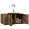 vidaXL Stolik kawowy, przydymiony dąb, 80x50x36 cm
