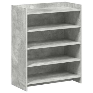 vidaXL Szafka na buty Betonowy szary 73,5 x 36 x 92 cm