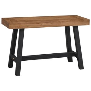 vidaXL Ławka, 110 cm, lite drewno tekowe