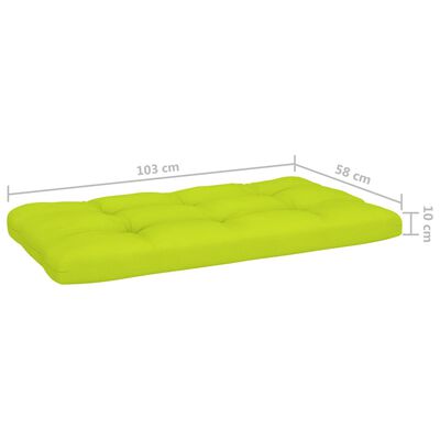 vidaXL 6-częściowy zestaw wypoczynkowy z palet, z poduszkami, sosna
