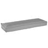 vidaXL Poduszka Materiał Oxford Szary 120 x 40 x 8 cm