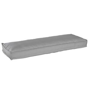 vidaXL Poduszka Materiał Oxford Szary 120 x 40 x 8 cm