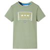 Koszulka dziecięca, jasne khaki, 128