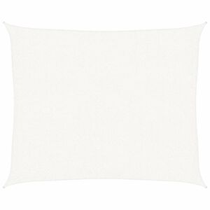 vidaXL Żagiel przeciwsłoneczny, 160 g/m&sup2;, biały, 2,5x3 m, HDPE