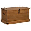 vidaXL Skrzynia do przechowywania HALDEN 91x48x47 cm Drewno lite Sosna