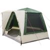 vidaXL Namiot campingowy Domek Zielony 420 x 420 x 227 cm Poliester