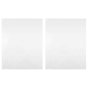 vidaXL Folie lustrzane, 2 szt., samoprzylepne, 45x100 cm, PET