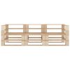 vidaXL Ogrodowa sofa 3-osobowa z palet, drewniana