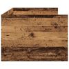 vidaXL Ł&oacute;żko dzienne Stare drewno 90 x 190 cm Materiał drewnopochodny