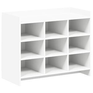 vidaXL Szafka na buty Biały 85 x 39,5 x 70 cm Drewno inżynieryjne