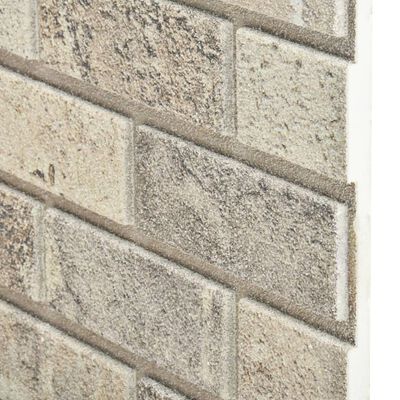 vidaXL Panele ścienne 3D, wzór piaskowej cegły, 11 szt., EPS