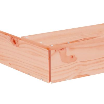 vidaXL Piaskownica z siedziskami, ośmiokątna, lite drewno daglezjowe