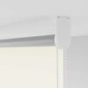 vidaXL Roleta zaciemniająca Off White 125x130 cm Szerokość tkaniny
