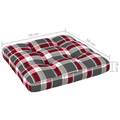vidaXL 4-częściowy zestaw wypoczynkowy z palet z poduszkami, sosna