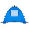 vidaXL Namiot plażowy, 3-os, lazurowy, szybko rozkładany, wodoszczelny