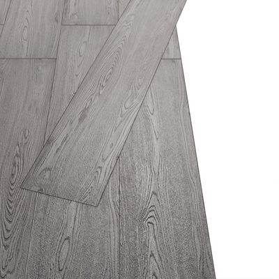 vidaXL Panele podłogowe PVC, 5,26 m², 2 mm, ciemnoszare, bez kleju