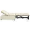 vidaXL Sofa Bed Kremowy 194 x 67 x 82 cm Aksamit