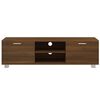 vidaXL Szafka pod telewizor, brązowy dąb, 140x40,5x35 cm