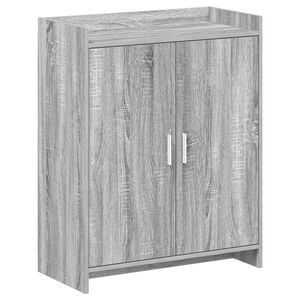 vidaXL Szafka na buty z przechowywaniem Szary Sonoma 73,5 x 36 x 92 cm