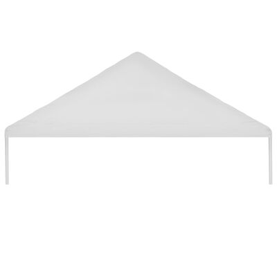 vidaXL Zadaszenie namiotu imprezowego, 6 x 12 m, białe